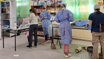 Operativo solidario en Comandancia Frías: más de 160 animales atendidos