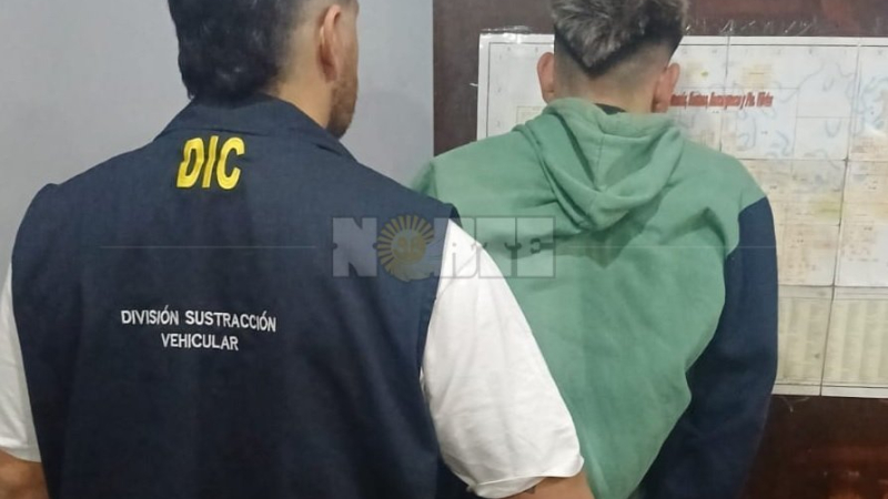 Resistencia:atraparon a "Lombriz Coqueta", un violento motochorro
