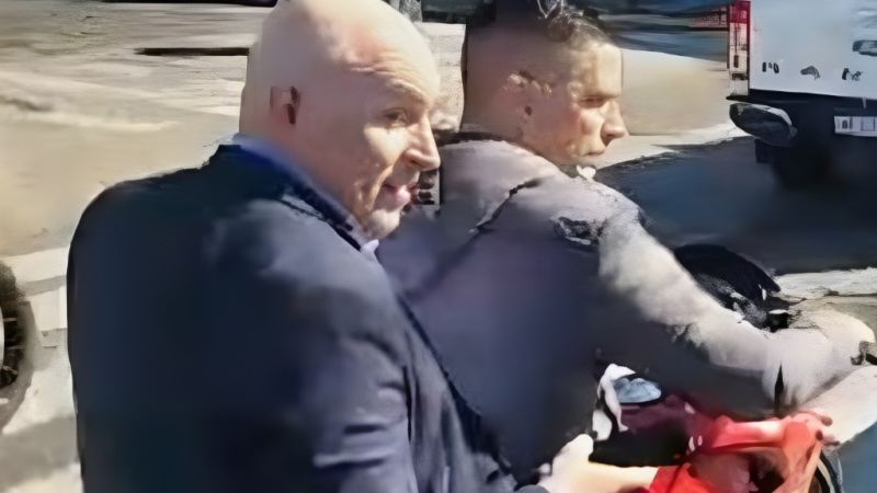 El motoquero que rescató a Espert era un barrabrava con causas judiciales