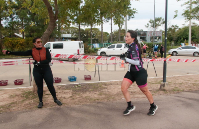 Mateo Monferrá y Julia Patiño brillan en la Copa Argentina de Duatlón en Resistencia