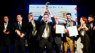 Se distinguió en el Chaco al Empresario Joven Argentino 2025