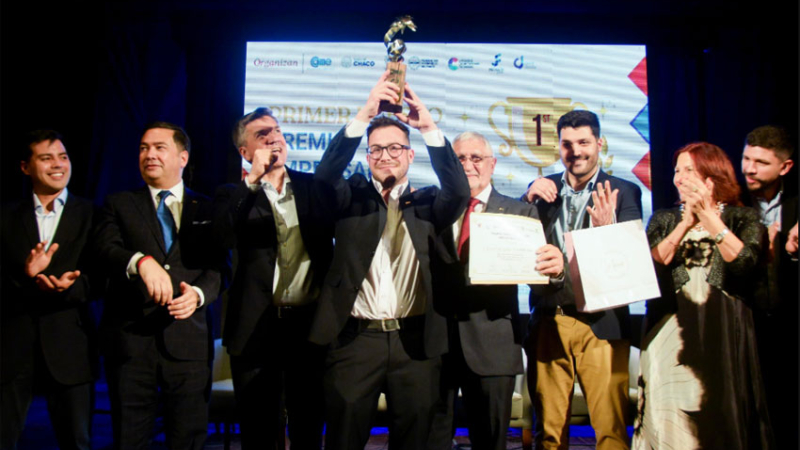 Se distinguió en el Chaco al Empresario Joven Argentino 2025