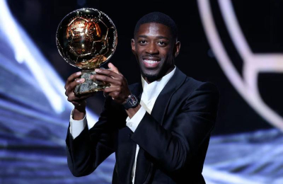Ousmane Dembélé le ganó a Lamine Yamal y se quedó con el Balón de Oro