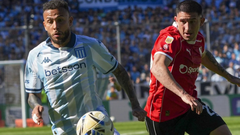Independiente fue más que Racing, pero el clásico de Avellaneda terminó sin goles