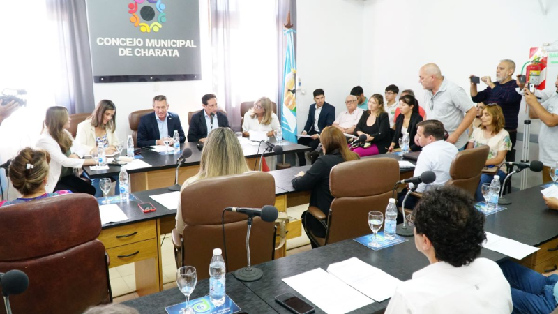 Charata: prórroga para la presentación del presupuesto 2026 para el ejecutivo