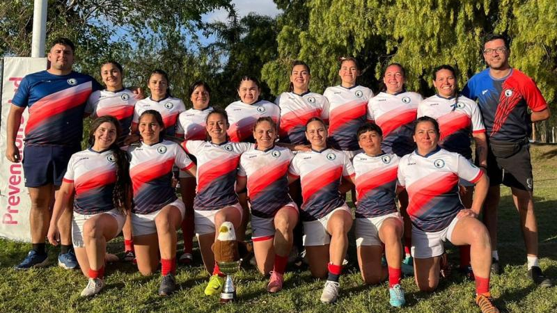 Las Águilas, subcampeonas en el Nacional de Rugby Femenino