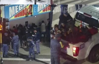 Detuvieron a seis sospechosos que merodeaban comercios en el centro