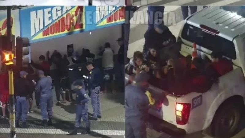 Detuvieron a seis sospechosos que merodeaban comercios en el centro