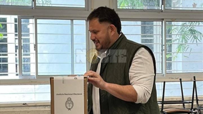Rodrigo Ocampo votó por "la Patria y en defensa de las familias chaqueñas"