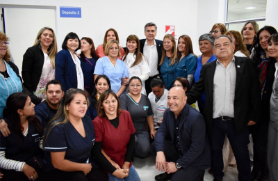 Inauguran el CAPS "Dr. Laureano Maradona" de Villa Prosperidad
