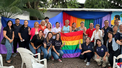Realizaron una jornada por el Mes del Orgullo en el patio cultural peronista