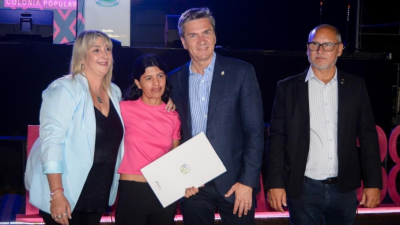 Zdero destacó el crecimiento de la comunidad por esfuerzo de todos