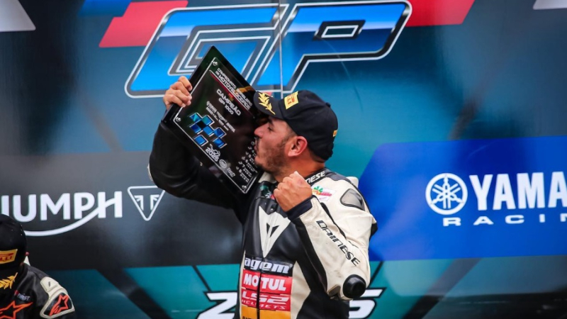 La felicidad de Ramiro Gandola por ser tricampeón en Brasil