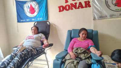 Cada vez más vecinos se suman a la donación de sangre
