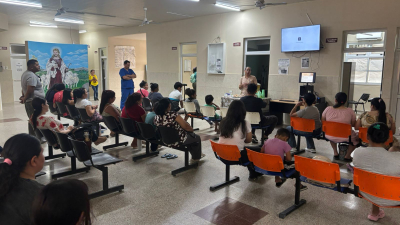 Charla barrial sobre diabetes