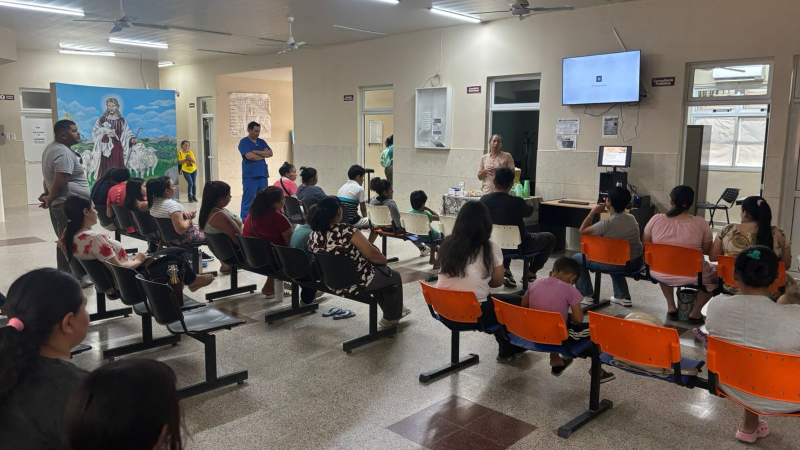 Charla barrial sobre diabetes