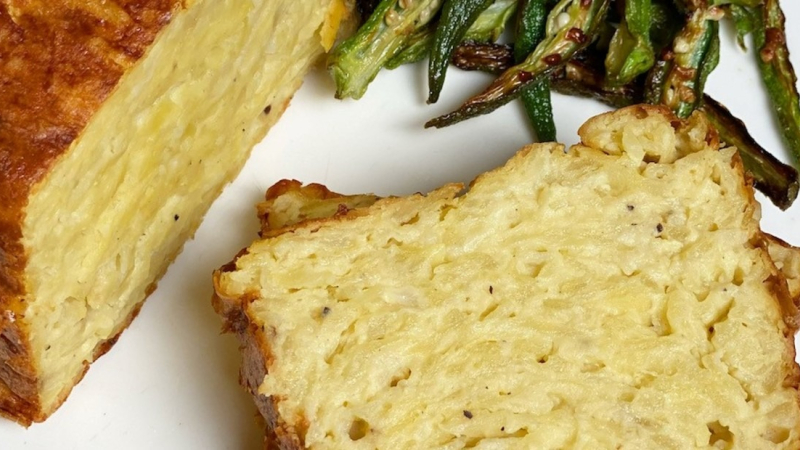 Cómo hacer un budín de papa económico y riquísimo