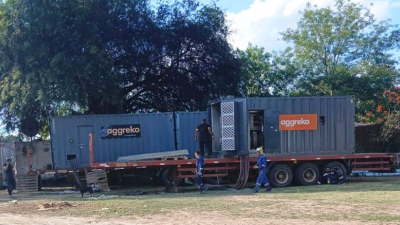Llegaron equipos para reforzar el sistema eléctrico de El Impenetrable