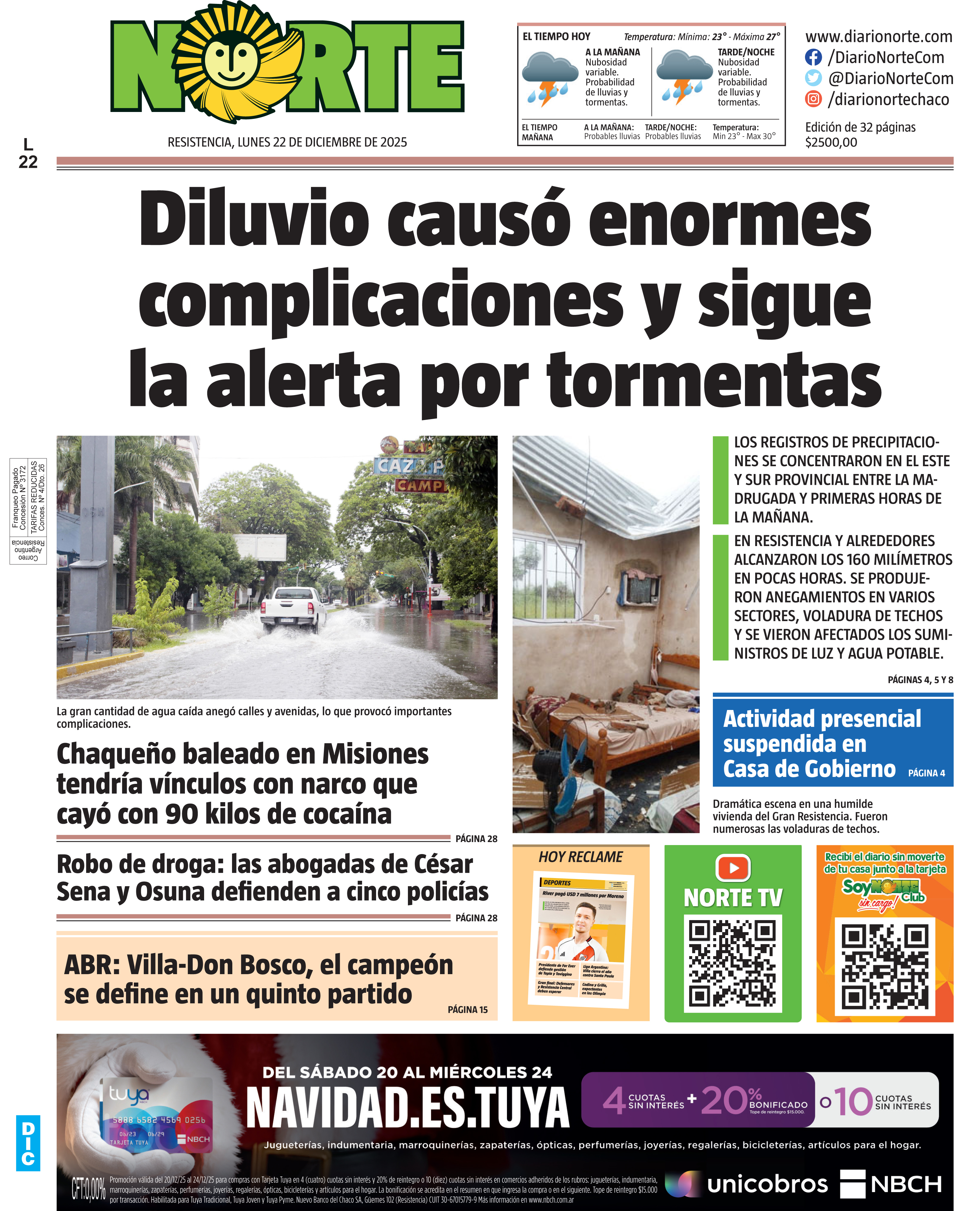 Edición del 22-12-2025