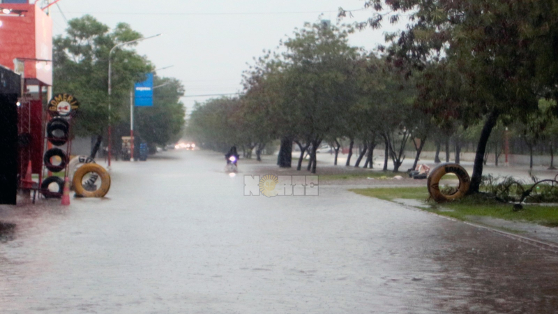 Resistencia ya duplicó el promedio histórico de diciembre: las lluvias continuarán hasta fin de año