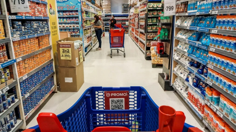 Ventas en supermercados crecieron 1,6% en octubre, según Indec