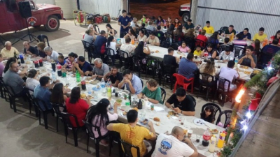 Gran cena de Bomberos Voluntarios en Las Breñas