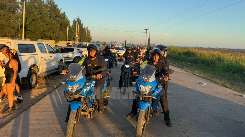 Balance policial positivo y reclamos de vecinos por el caos vehicular en la avenida 33 de Sáenz Peña