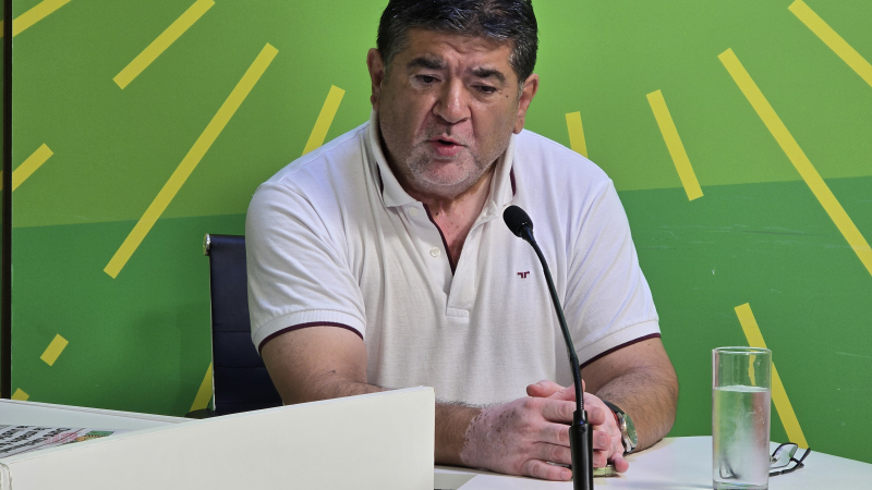 "Tuve que remar contra el poder político de ese momento", recordó el esposo
