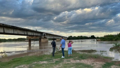 El río Bermejo se mantiene estable y sin riesgo de crecidas