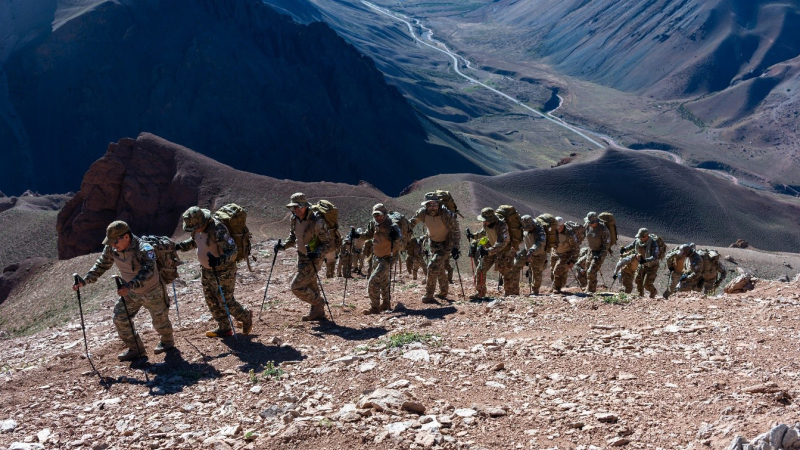 La Expedición Andinística Argentino–Chilena al Aconcagua comienza la ascensión