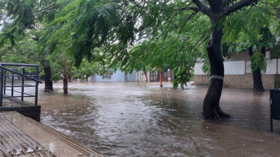 Las precipitaciones exigieron al máximo al sistema de desagües