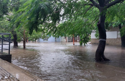 Las precipitaciones exigieron al máximo al sistema de desagües