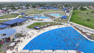 Más de doce mil personas disfrutaron del Parque Acuático