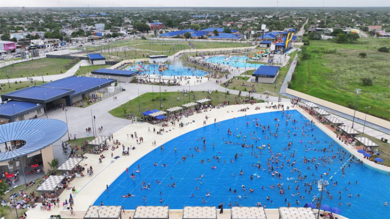 Más de doce mil personas disfrutaron del Parque Acuático 