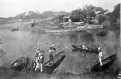 Los puertos del río Negro