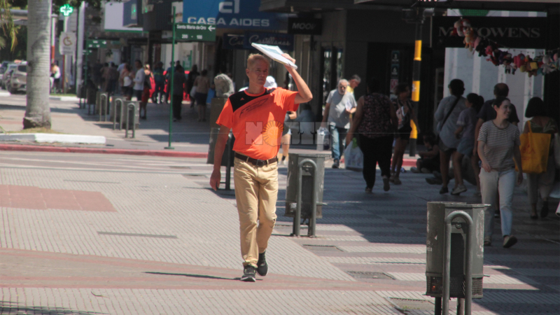 Un bloqueo atmosférico provoca días de calor extremo en el Chaco