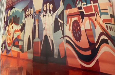 Un mural recuperado de Sánchez Kelly devuelve sentido a una obra clave