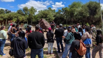 De Santiago del Estero y Santa Fe llegaron para conocer los meteoritos