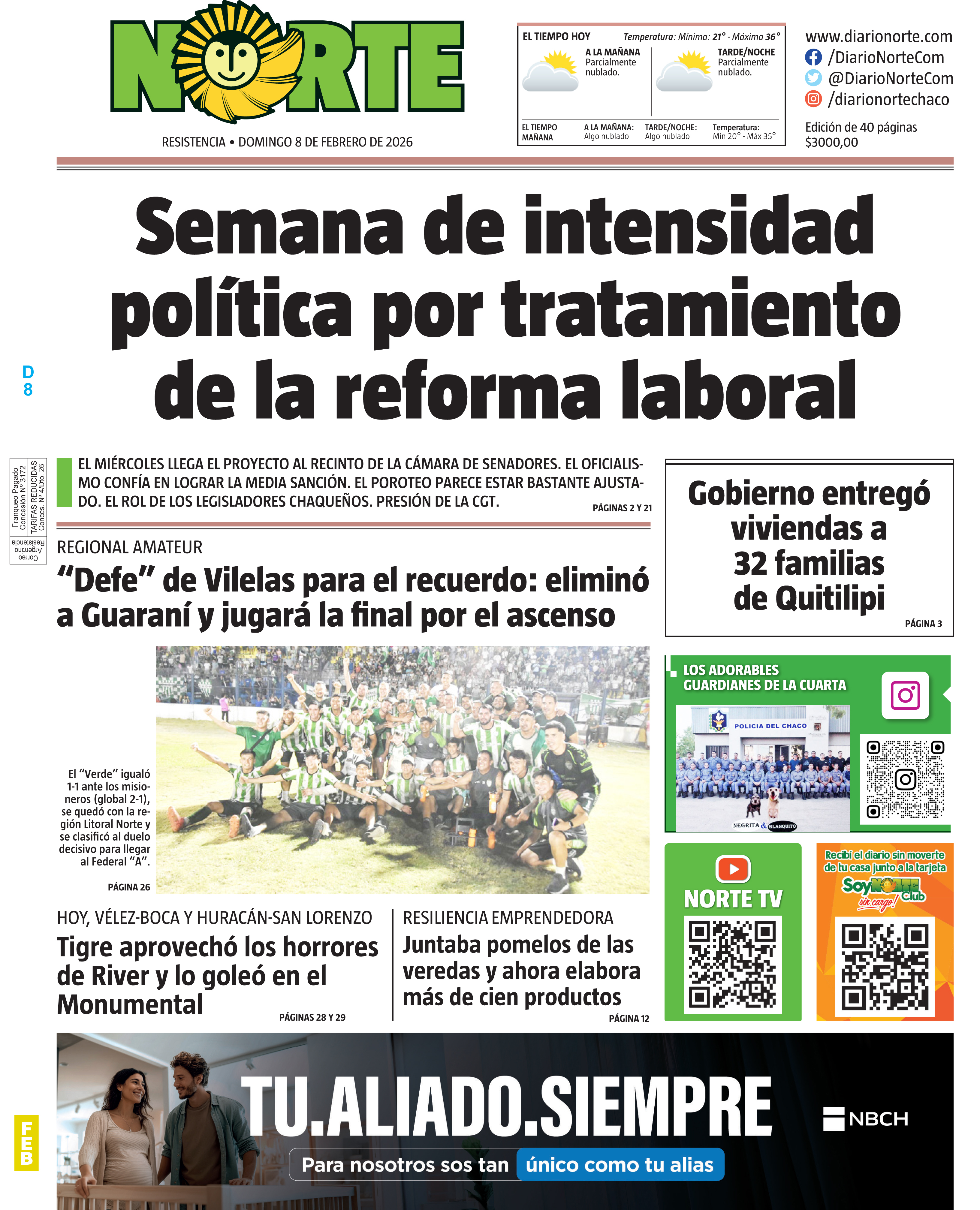 Edición del 08-02-2026