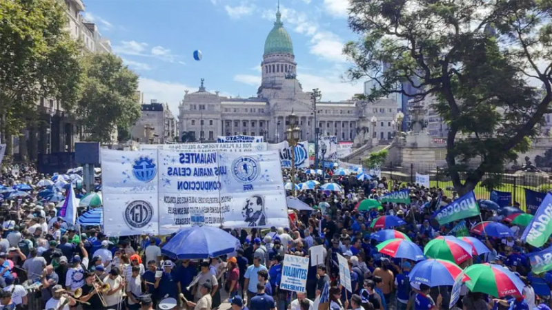 La CGT concretó el paro y destacó un acatamiento de "más del 90 por ciento"