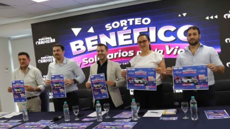 Una camioneta 0Km es el primer premio del sorteo benéfico de Lotería Chaqueña