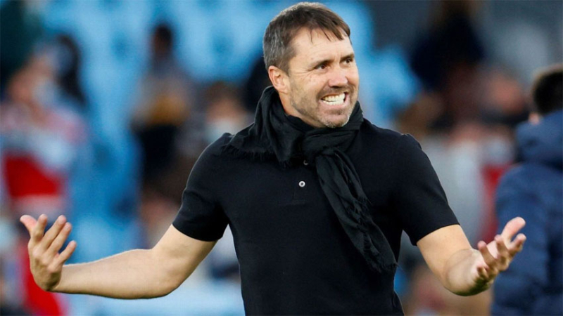 Llegó el momento de Coudet en River: listo para ponerse el traje de DT