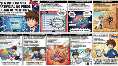 Por qué las inteligencias artificiales a veces "inventan" cosas