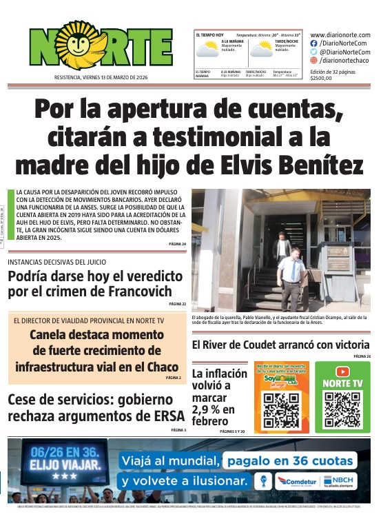 Edición del 13-03-2026