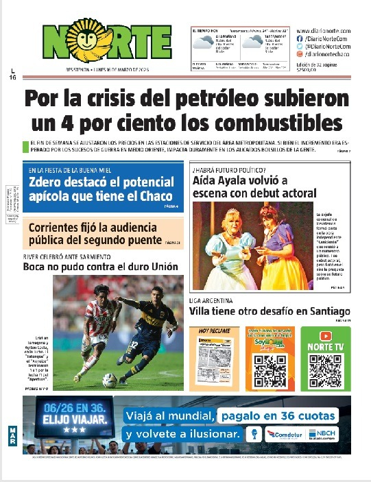 Edición del 16-03-2026