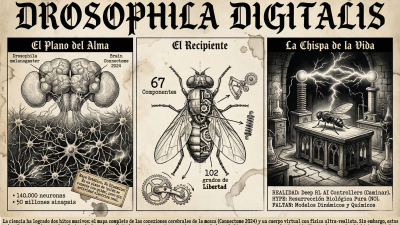 El conectoma de la mosca de la fruta