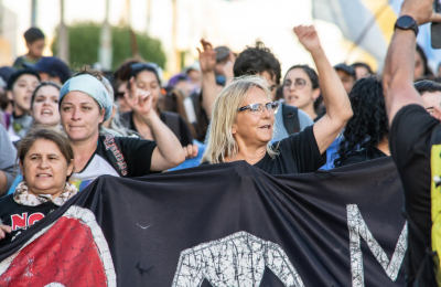 "Nuestra tierra y soberanía están en peligro, y todos nosotros también"