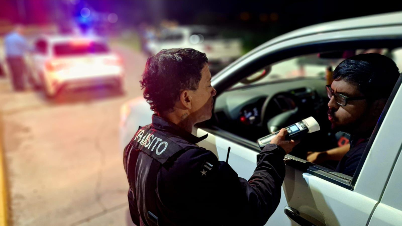 Detectaron 16 conductores alcoholizados durante el fin de semana