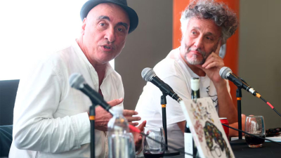 El dibujante Rep lanzó un retrato gráfico del mito de Charly García