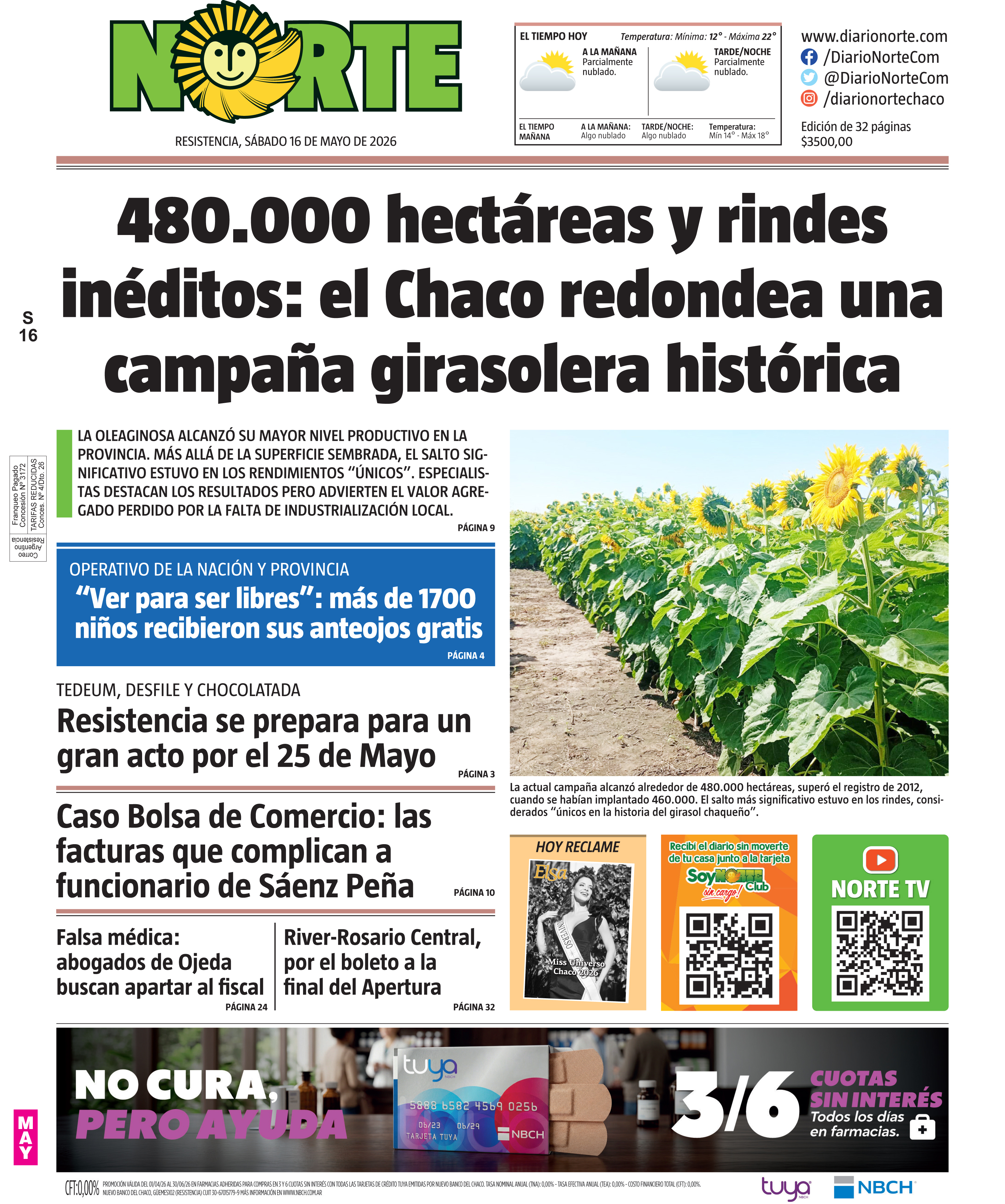 Edición del 16-05-26